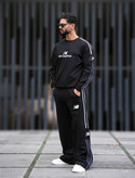 ست اسپرت دورس و شلوار بگ پارچه پنبه دو نخ new balance