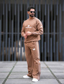 ست اسپرت دورس و شلوار بگ پارچه پنبه دو نخ new balance