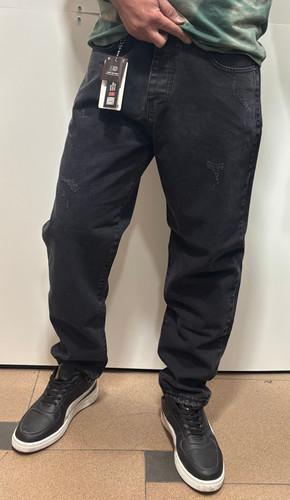 شلوار مام ذغالی مردانه پارچه کجراه