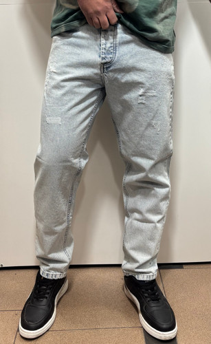 شلوار مام فیت یخی مردانه پنبه کجراه