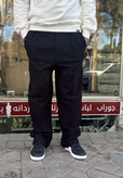 شلوار بگ مردانه مشکی پارچه سورن