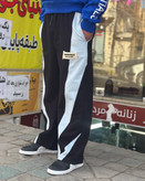 شلوار فول بگ اسپرت پارچه دو نخ