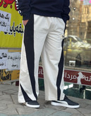 شلوار فول بگ اسپرت پارچه دو نخ