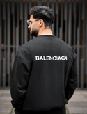ست اسپرت دورس و شلوار جاگر پشت چاپ پارچه پنبه دو نخ balenciaga