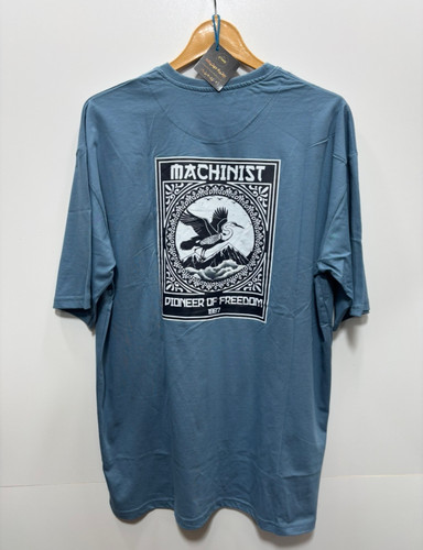 تیشرت لش پنبه ای ماچینیست پشت چاپ